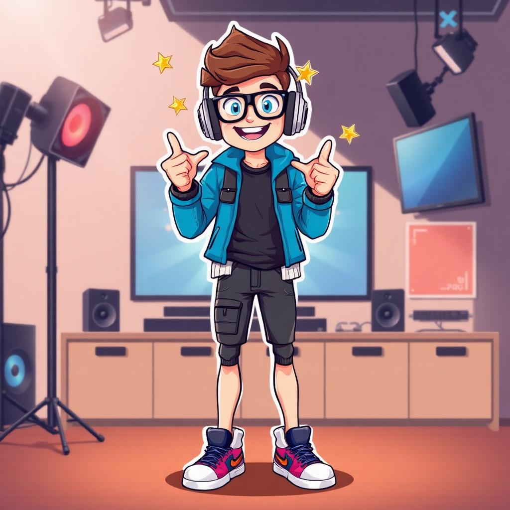 Modelo VTuber ilustrado por capas por @novastream
